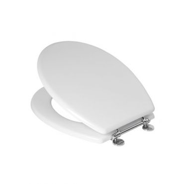 MDF White Toilet Seat